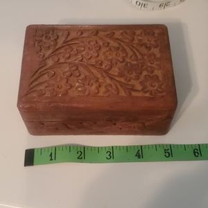 Old wooden box